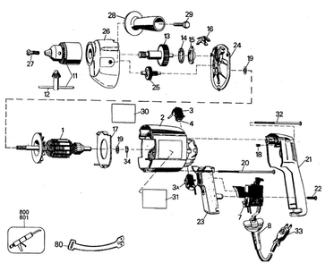 Part Location Diagram of 141609-43 Black and Decker Field Case And Field